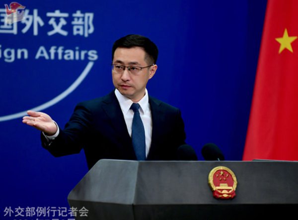 酬酢部：中方会照章依规科罚未经中方批准投入中国领海的番邦军用船只