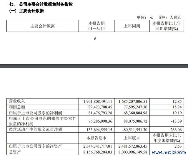 图片开端:杭州永创智能建筑股份有限公司2025 年半年度解说本色截图